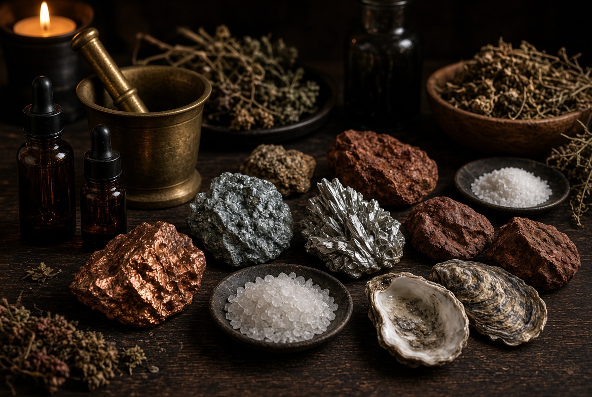 Minerals and preparations